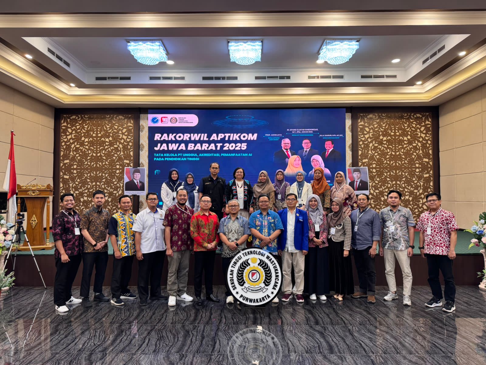 APTIKOM JAWA BARAT GELAR RAKORWIL 2025: BAHAS TATA KELOLA PT UNGGUL, AKREDITASI, DAN PEMANFAATAN AI DALAM PENDIDIKAN TINGGI